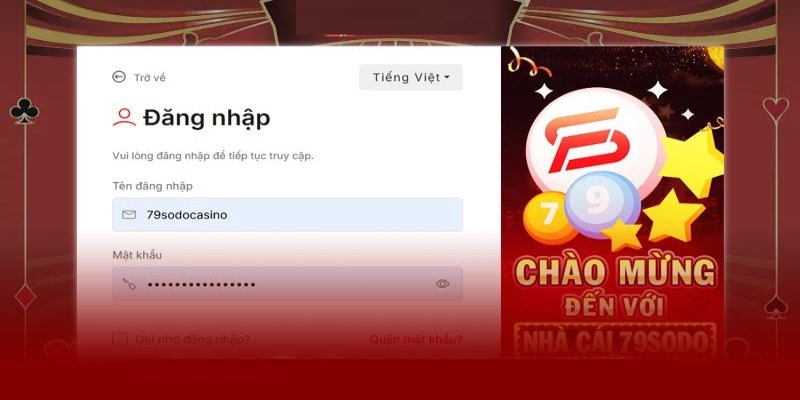 Bỏ túi các bước đăng nhập vào nền tảng